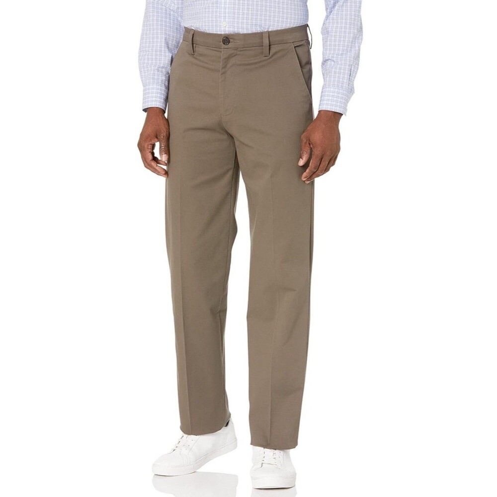 DOCKERS Mens Classic Fit Workday Khaki Smart 360 Flex Pant 38X29 Comfort NEW